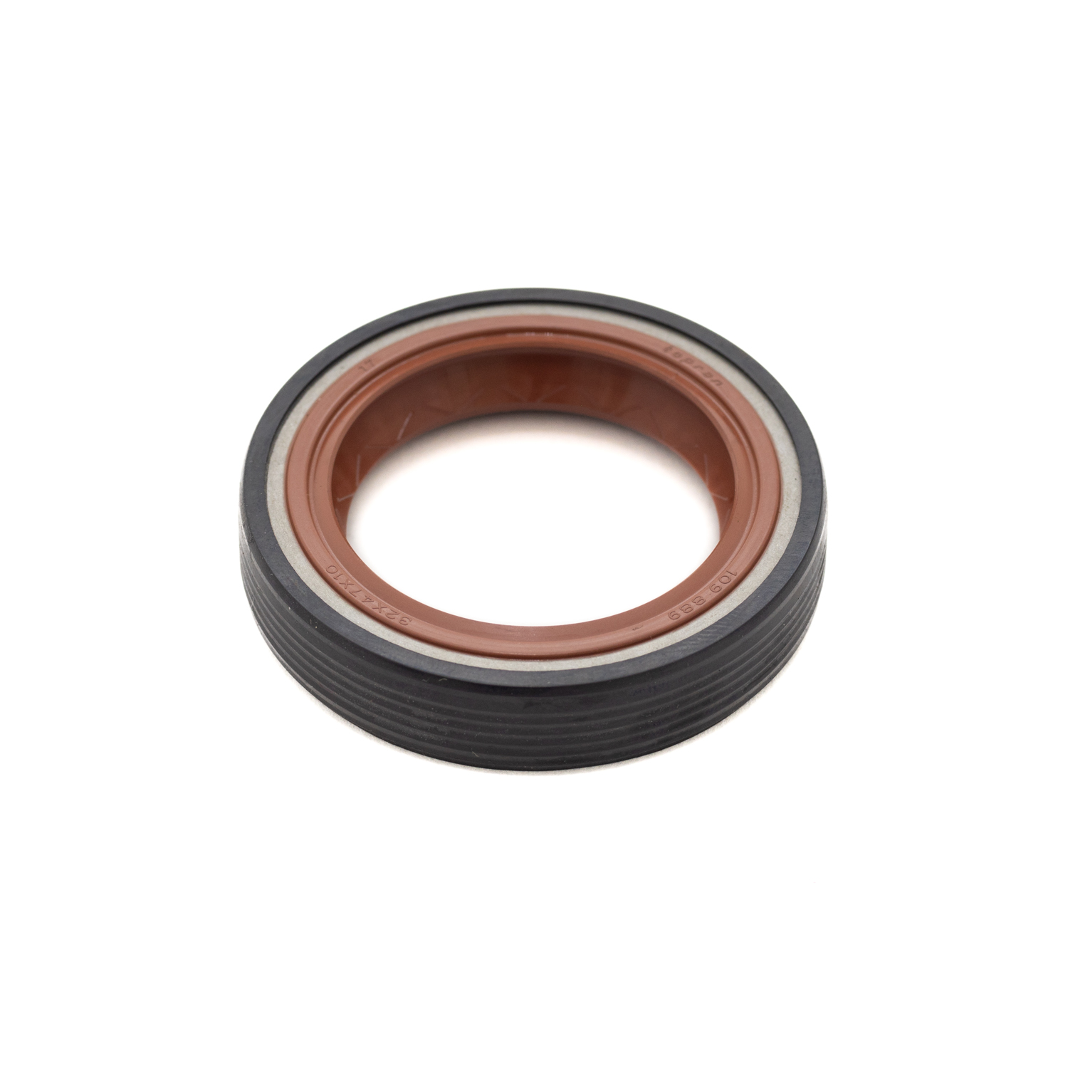 Double rubber skeleton oil seal